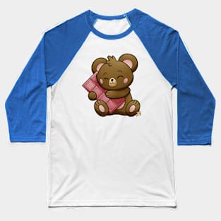 sweet strawberry chocolate teddy Baseball T-Shirt